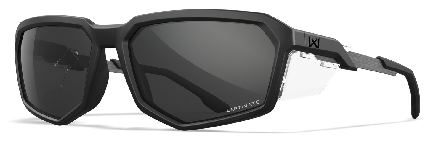 [Matte Black/CAPTIVATE™ Grey (Non-Polarized)]