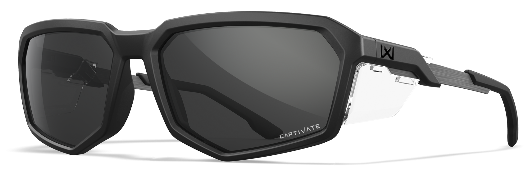[Matte Black/CAPTIVATE™ Grey (Non-Polarized)]