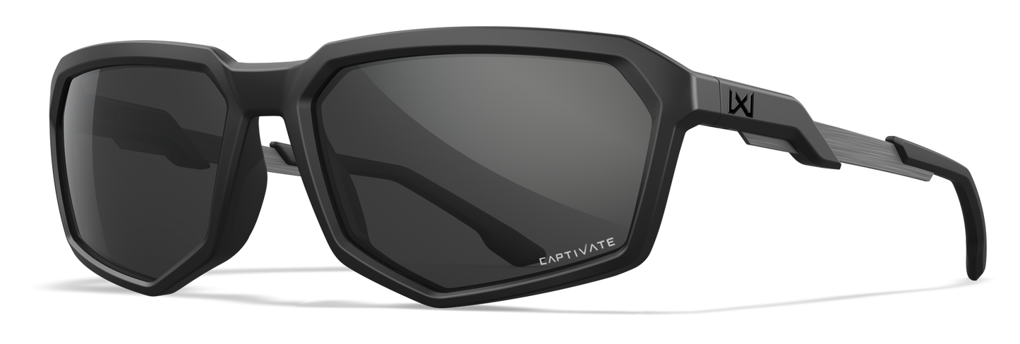 [Matte Black/CAPTIVATE™ Grey (Non-Polarized)]