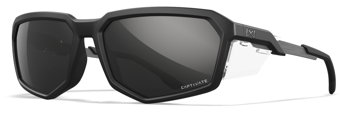 [Matte Black/CAPTIVATE™ Polarized Black Mirror]