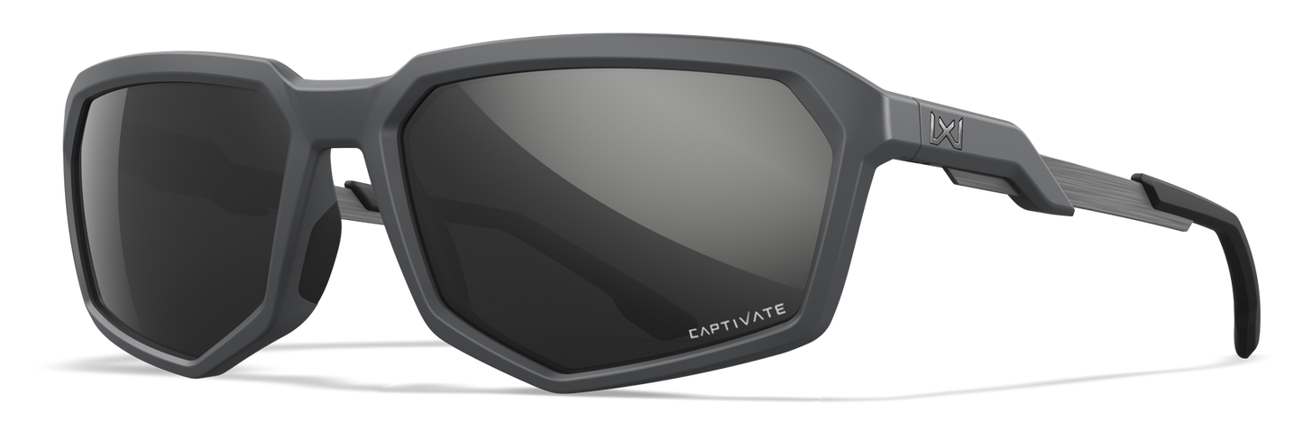 [Matte Grey/CAPTIVATE™ Polarized Black Mirror]