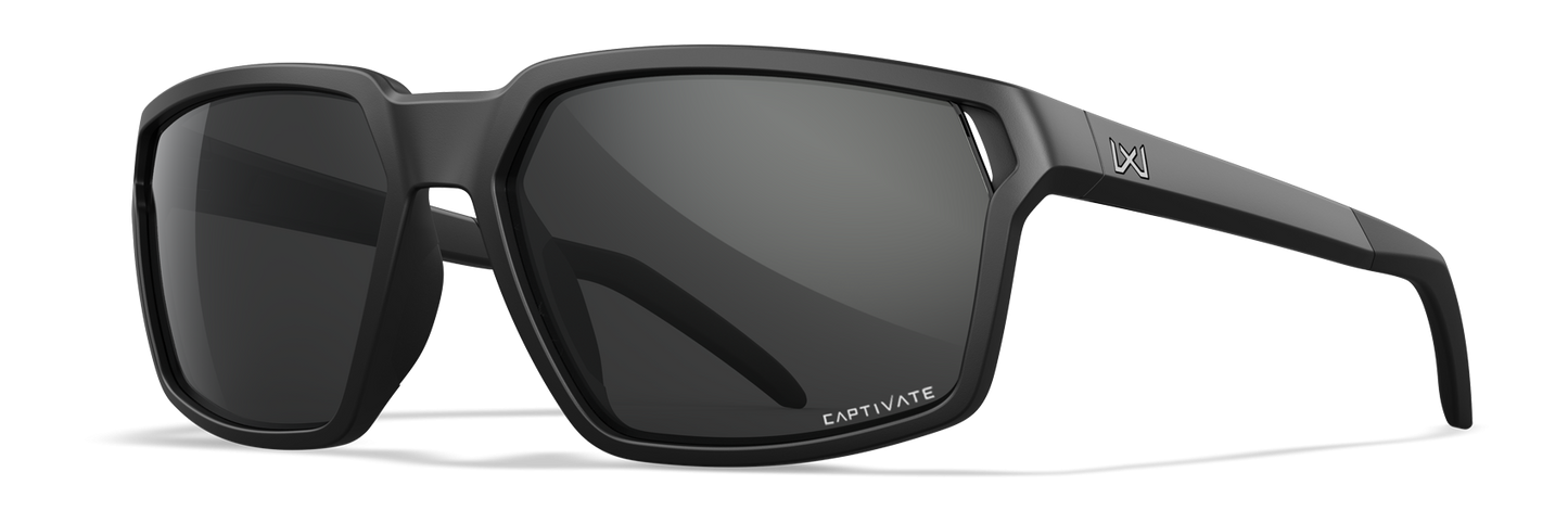 [Matte Black/CAPTIVATE™ Grey (Non-Polarized)]