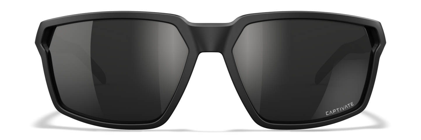 [Matte Black/CAPTIVATE™ Polarized Black Mirror]