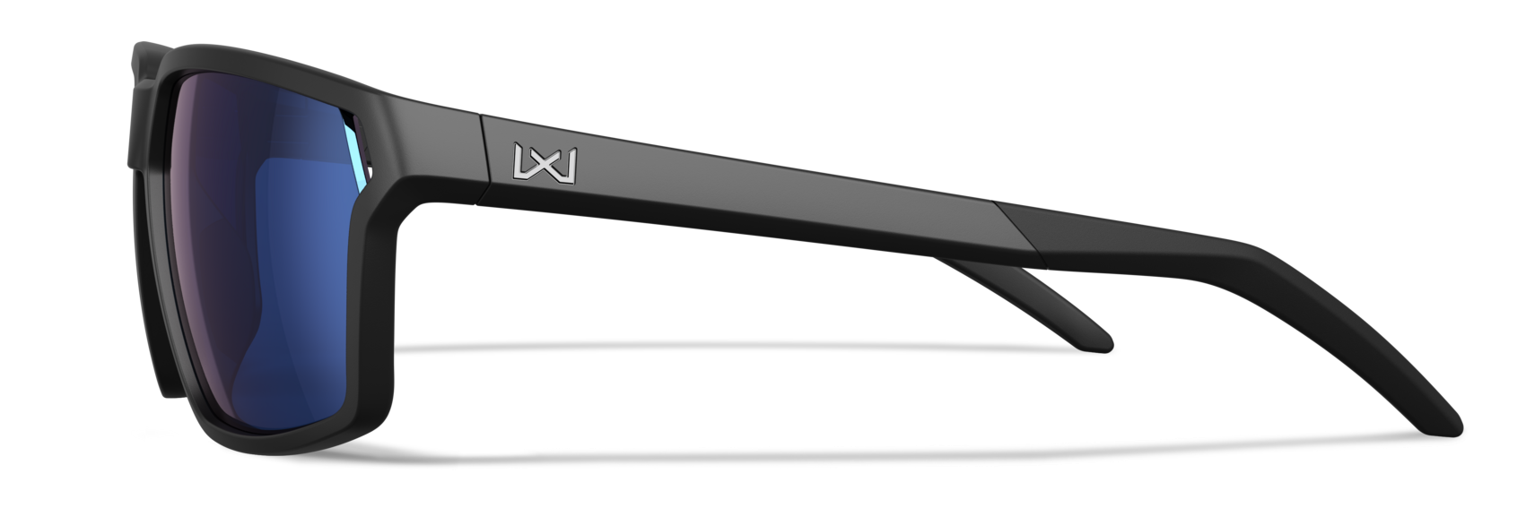 [Matte Black/CAPTIVATE™ Polarized Blue Mirror]