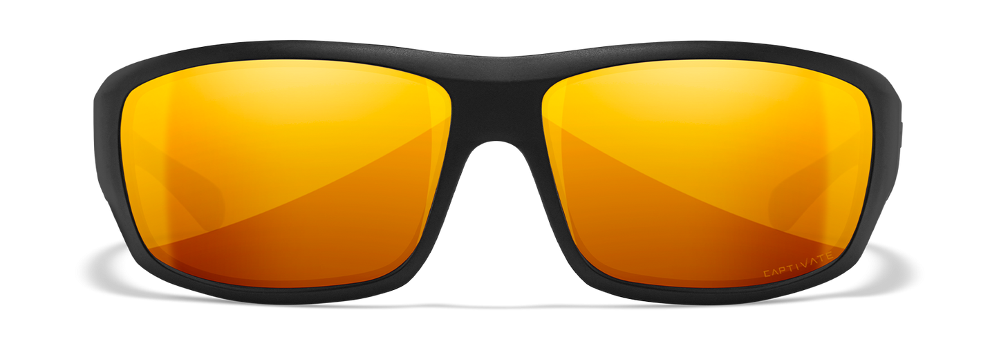 [Matte Black/CAPTIVATE™ Polarized Bronze Mirror]