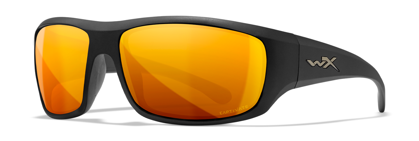 [Matte Black/CAPTIVATE™ Polarized Bronze Mirror]