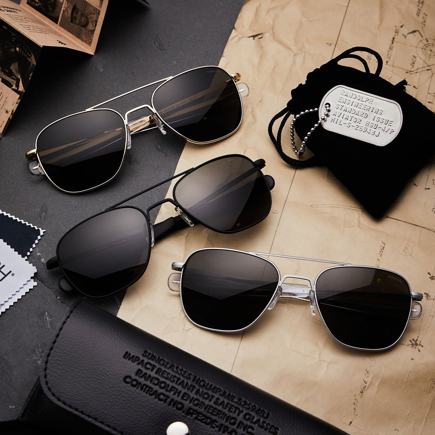 [Matte Chrome & American Gray SkyRx Lens]