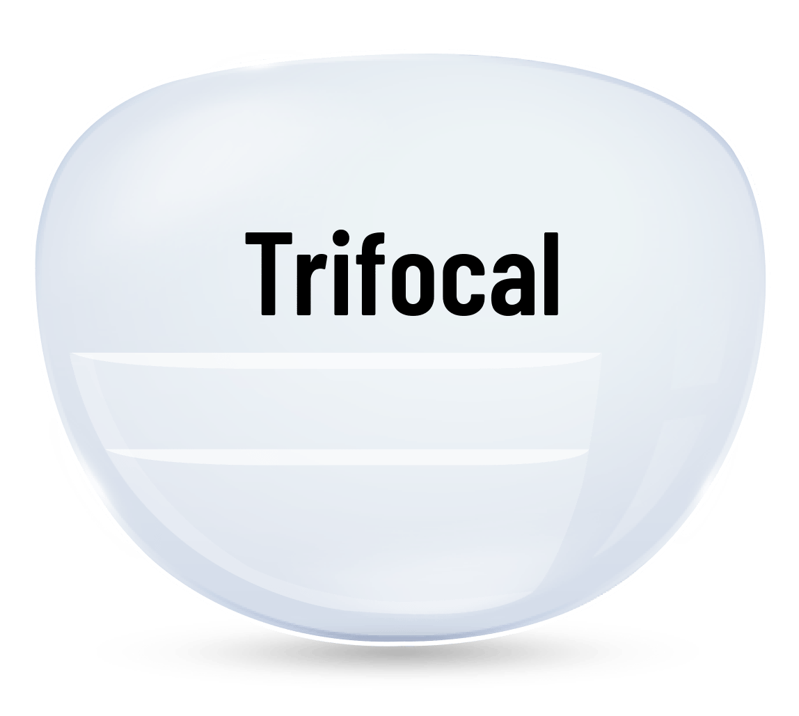 Clear Prescription - Trifocal (Lined) - 1.67 - XtraActive Transitions - Specs Eyewear