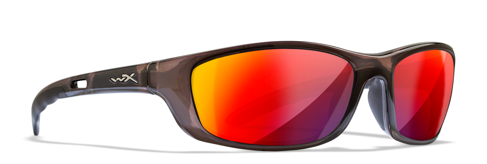 [Black Crystal/CAPTIVATE™ Polarized Red Mirror]