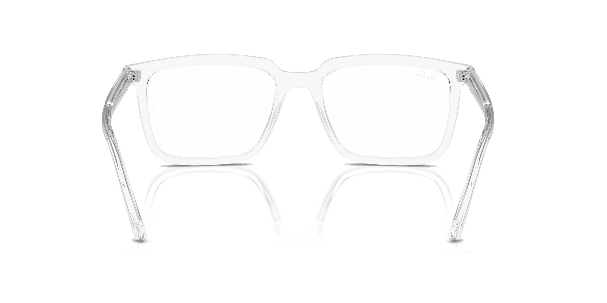 [Clear Lenses, Polished Transparent Frame]