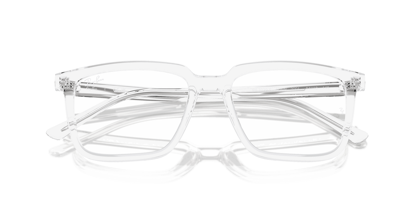 [Clear Lenses, Polished Transparent Frame]