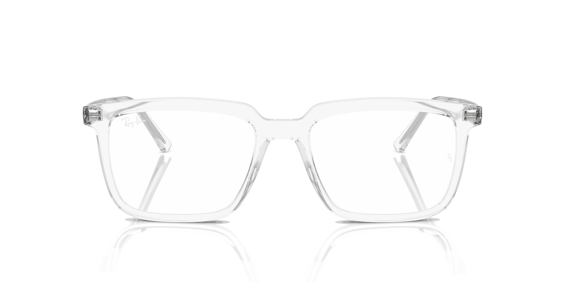 [Clear Lenses, Polished Transparent Frame]