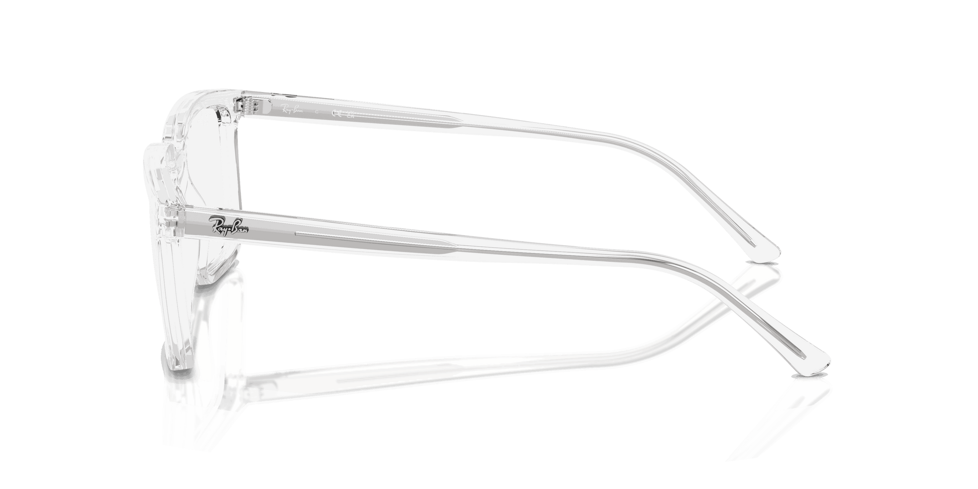 [Clear Lenses, Polished Transparent Frame]