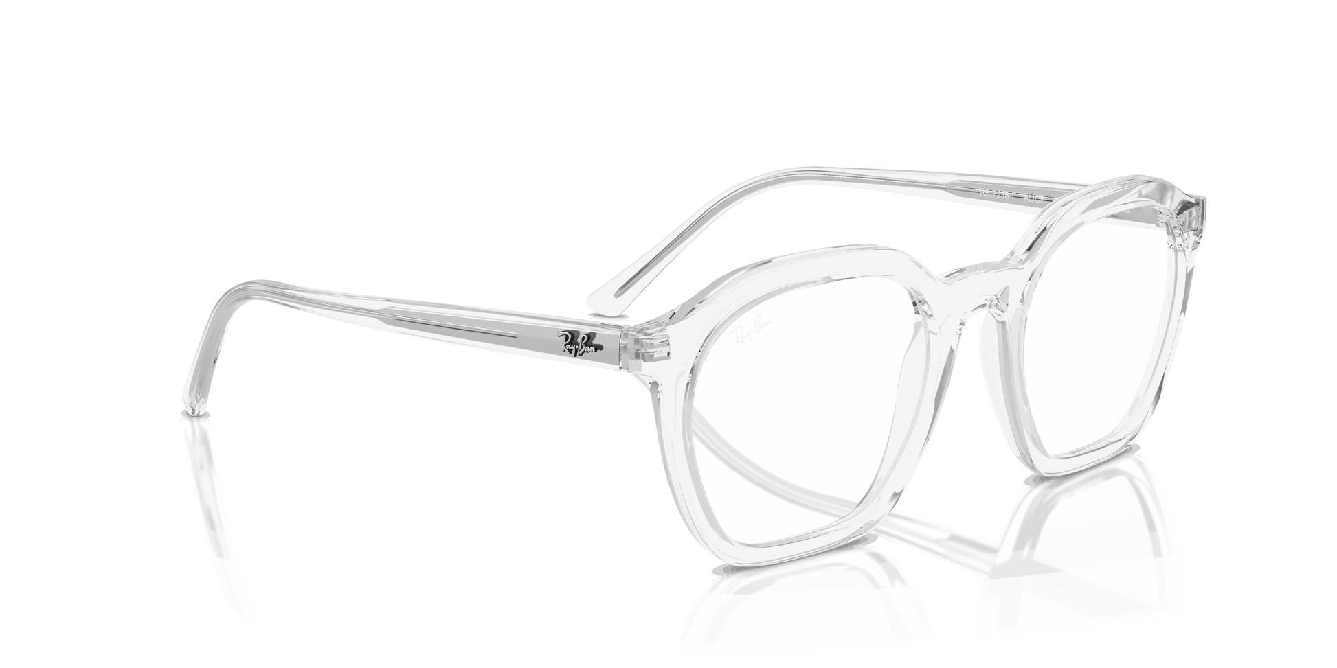 [Clear Lenses, Polished Transparent Frame]