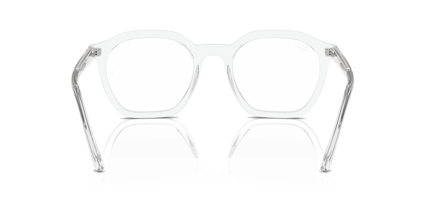 [Clear Lenses, Polished Transparent Frame]