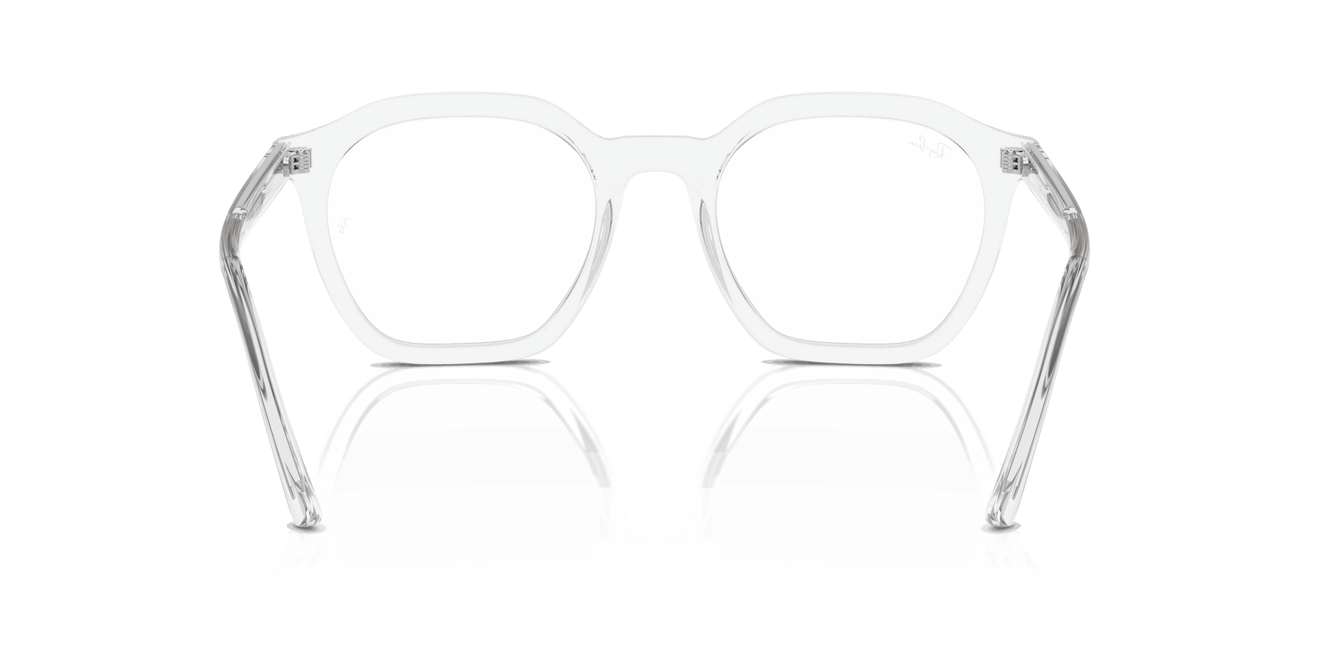 [Clear Lenses, Polished Transparent Frame]