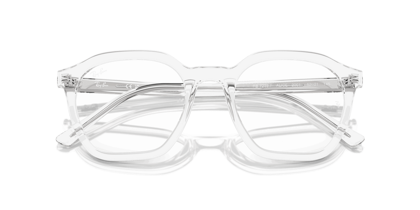 [Clear Lenses, Polished Transparent Frame]