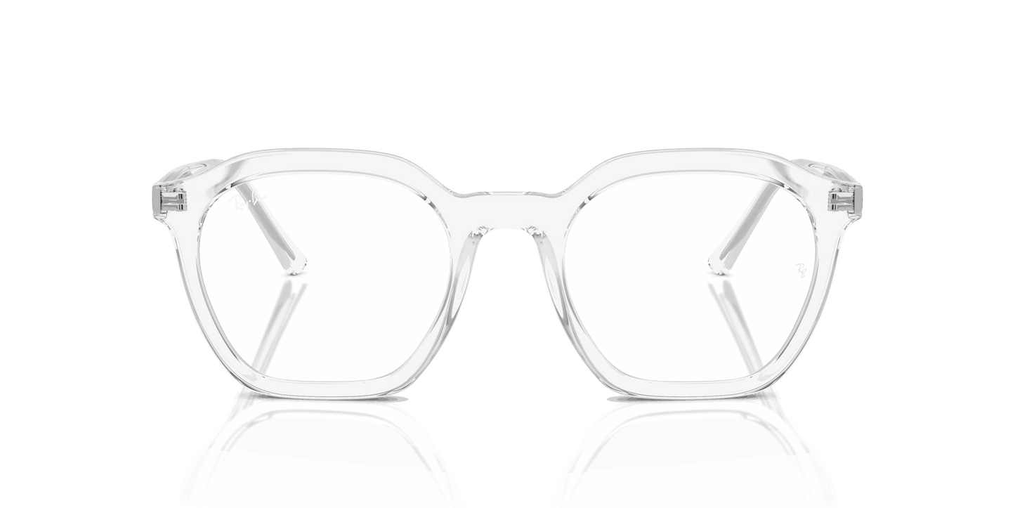[Clear Lenses, Polished Transparent Frame]