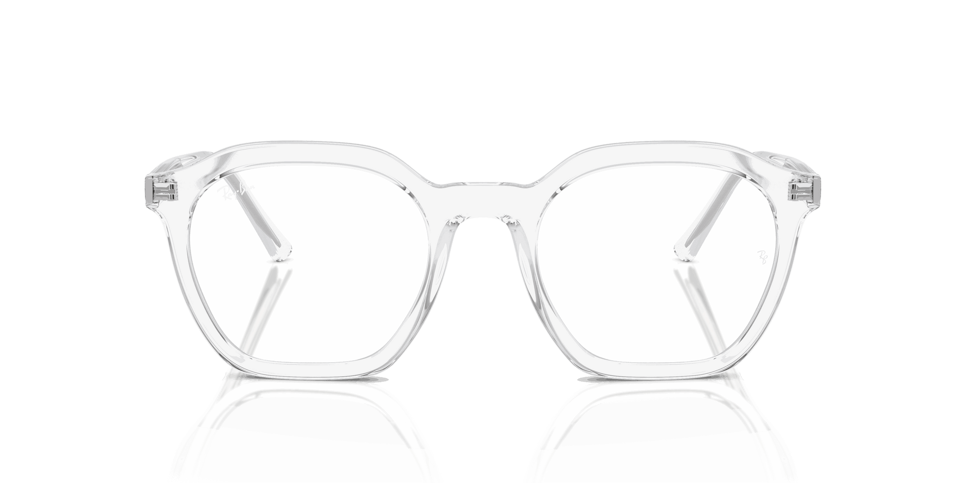 [Clear Lenses, Polished Transparent Frame]