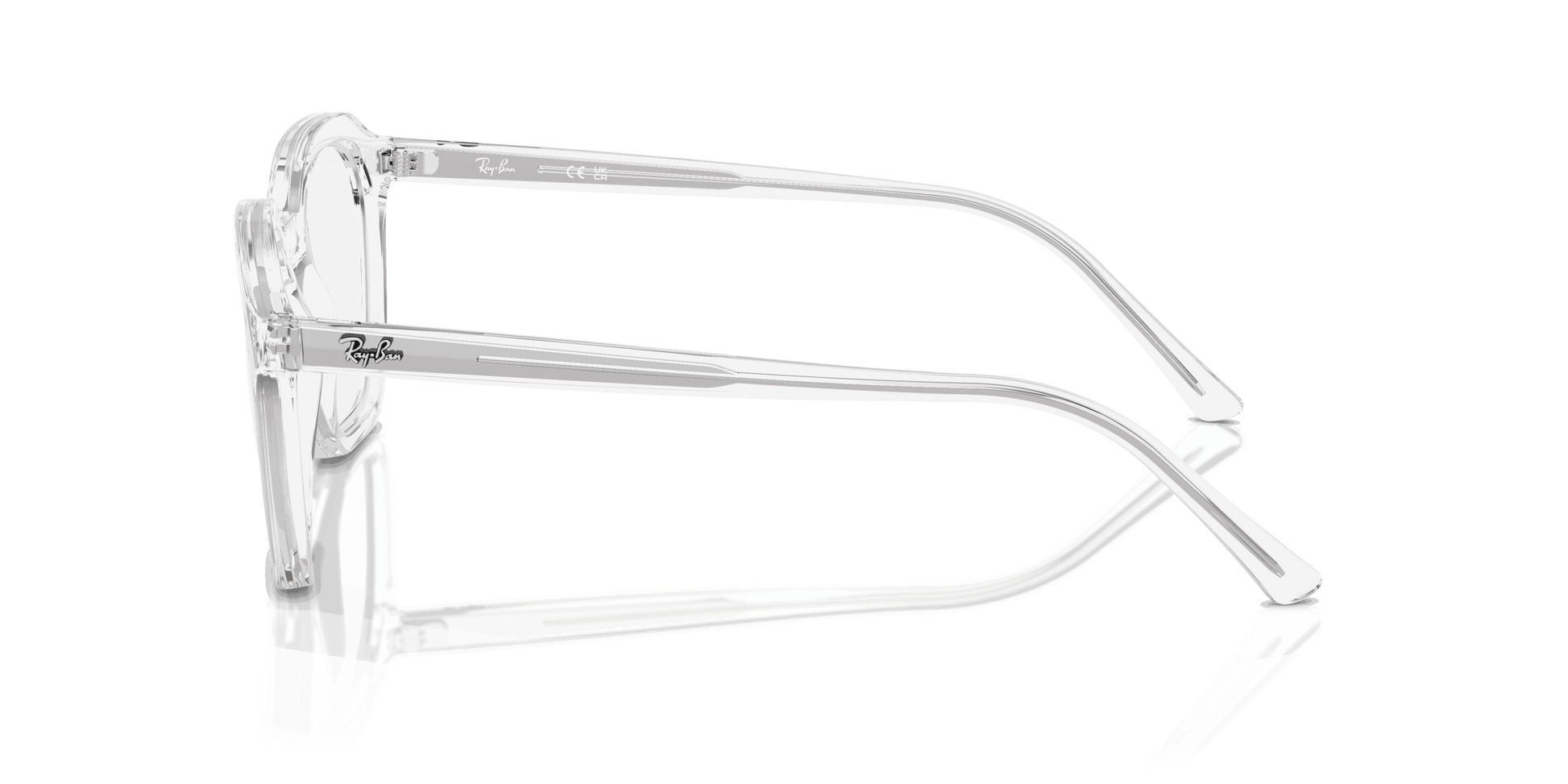 [Clear Lenses, Polished Transparent Frame]