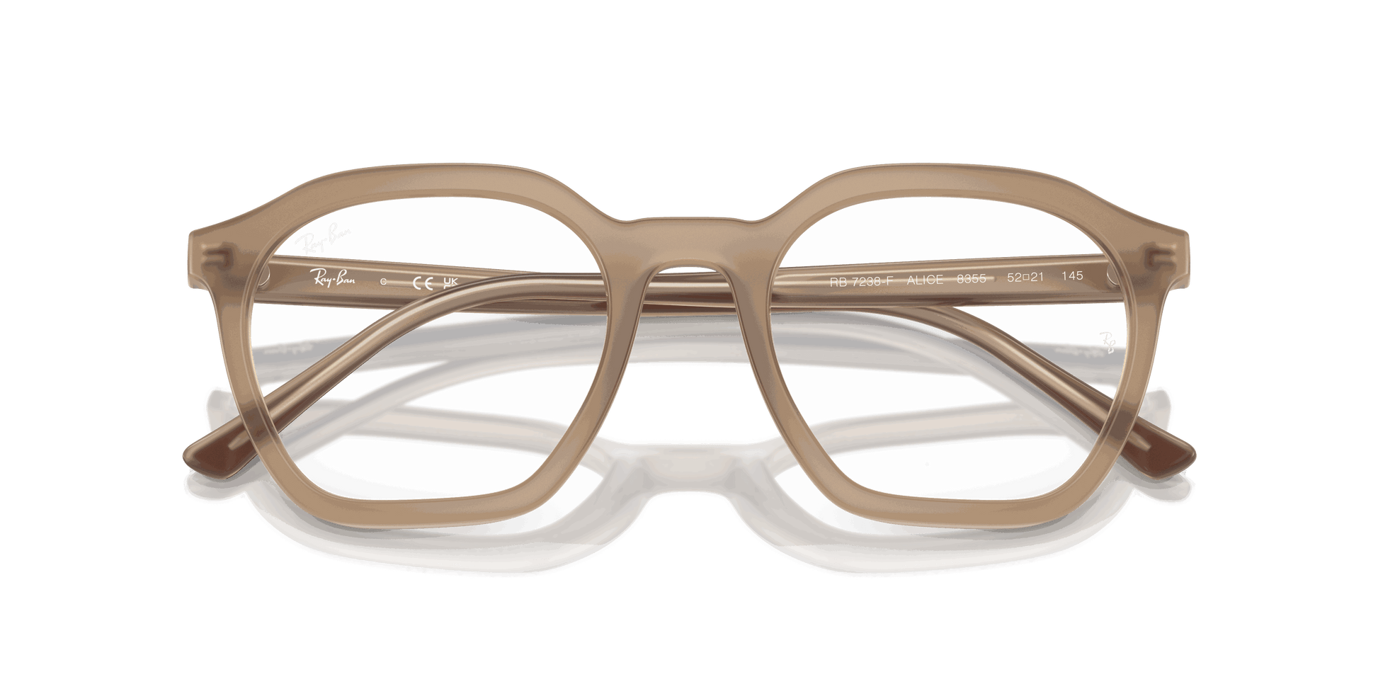 [Clear Lenses, Polished Tortledove Frame]