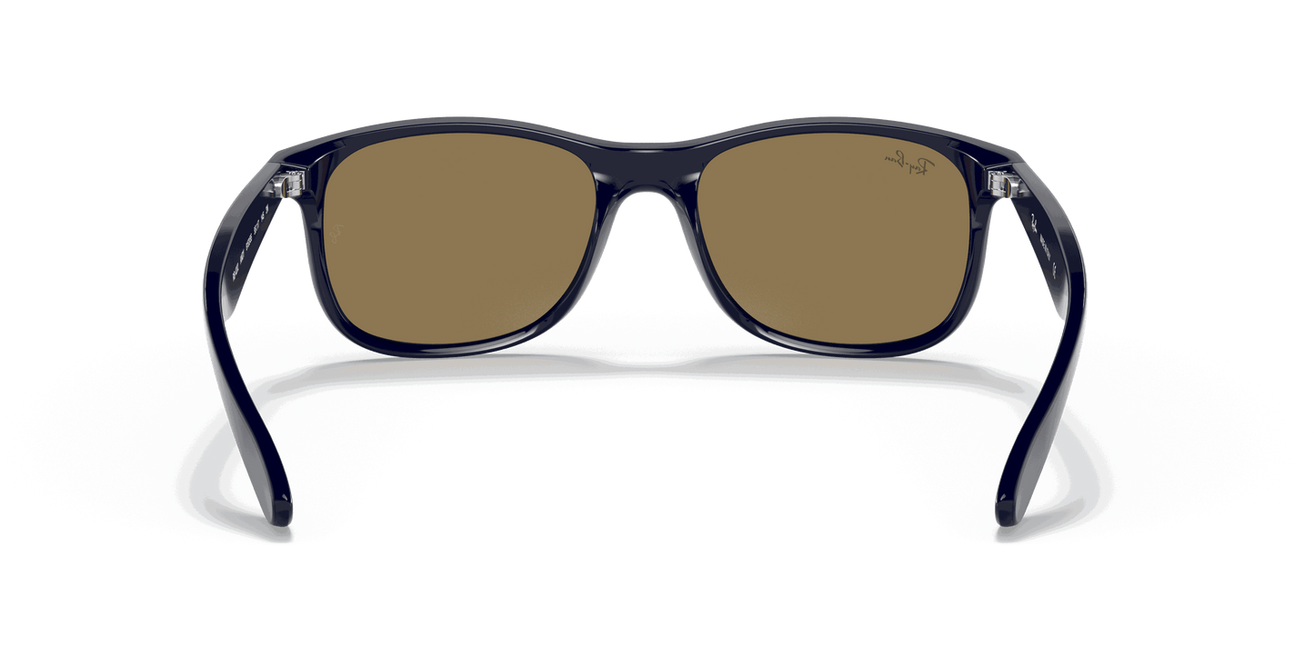 [Blue Mirror Lenses, Matte Blue Frame]