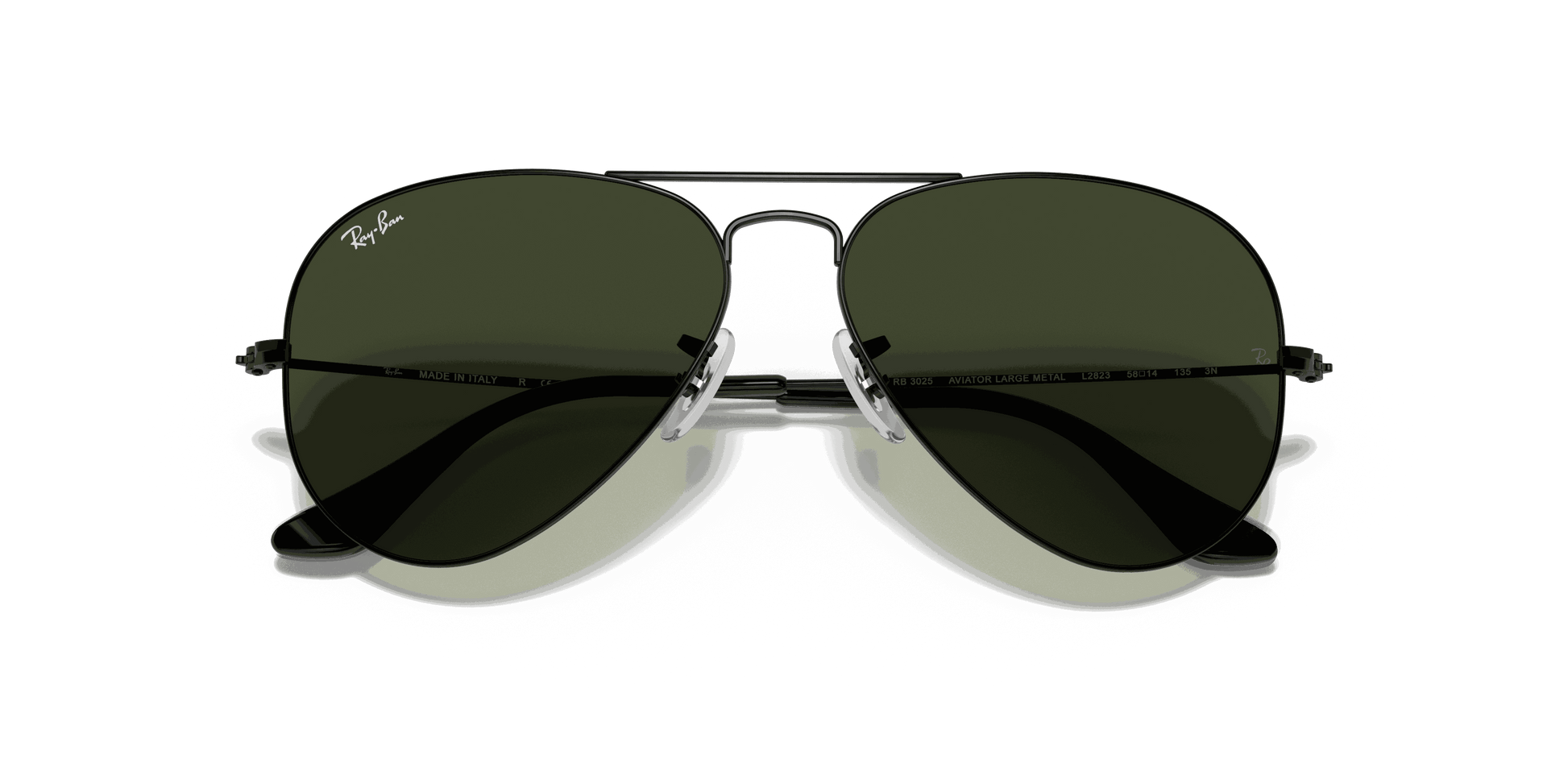 [G-15 Green Lenses, Polished Black Frame]