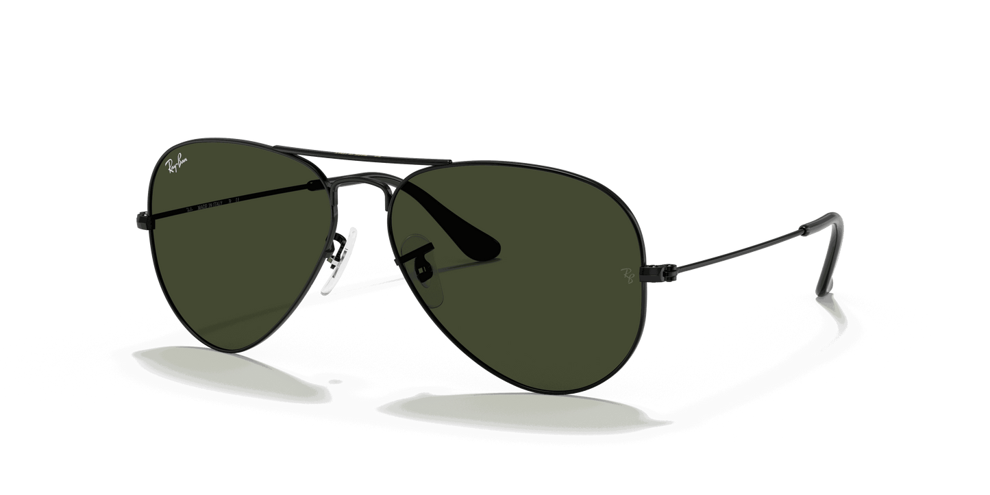 [G-15 Green Lenses, Polished Black Frame]