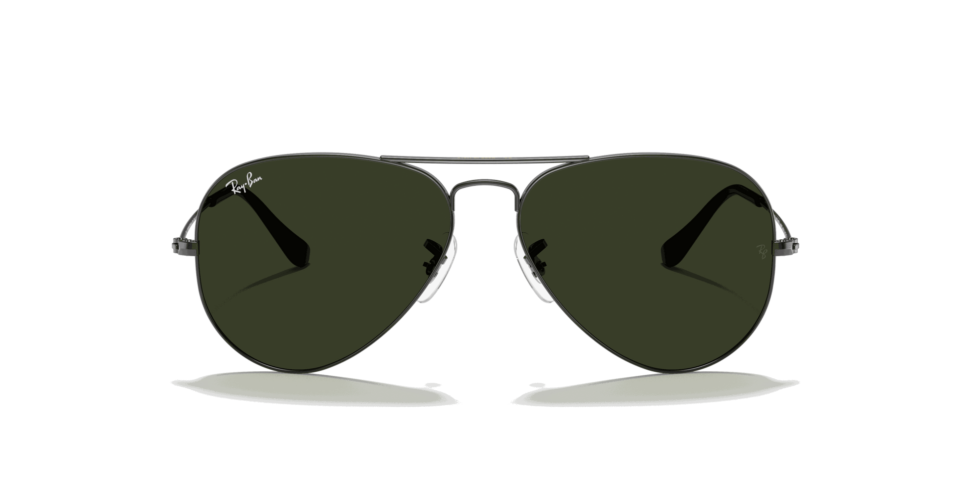 [G-15 Green Lenses, Polished Gunmetal Frame]