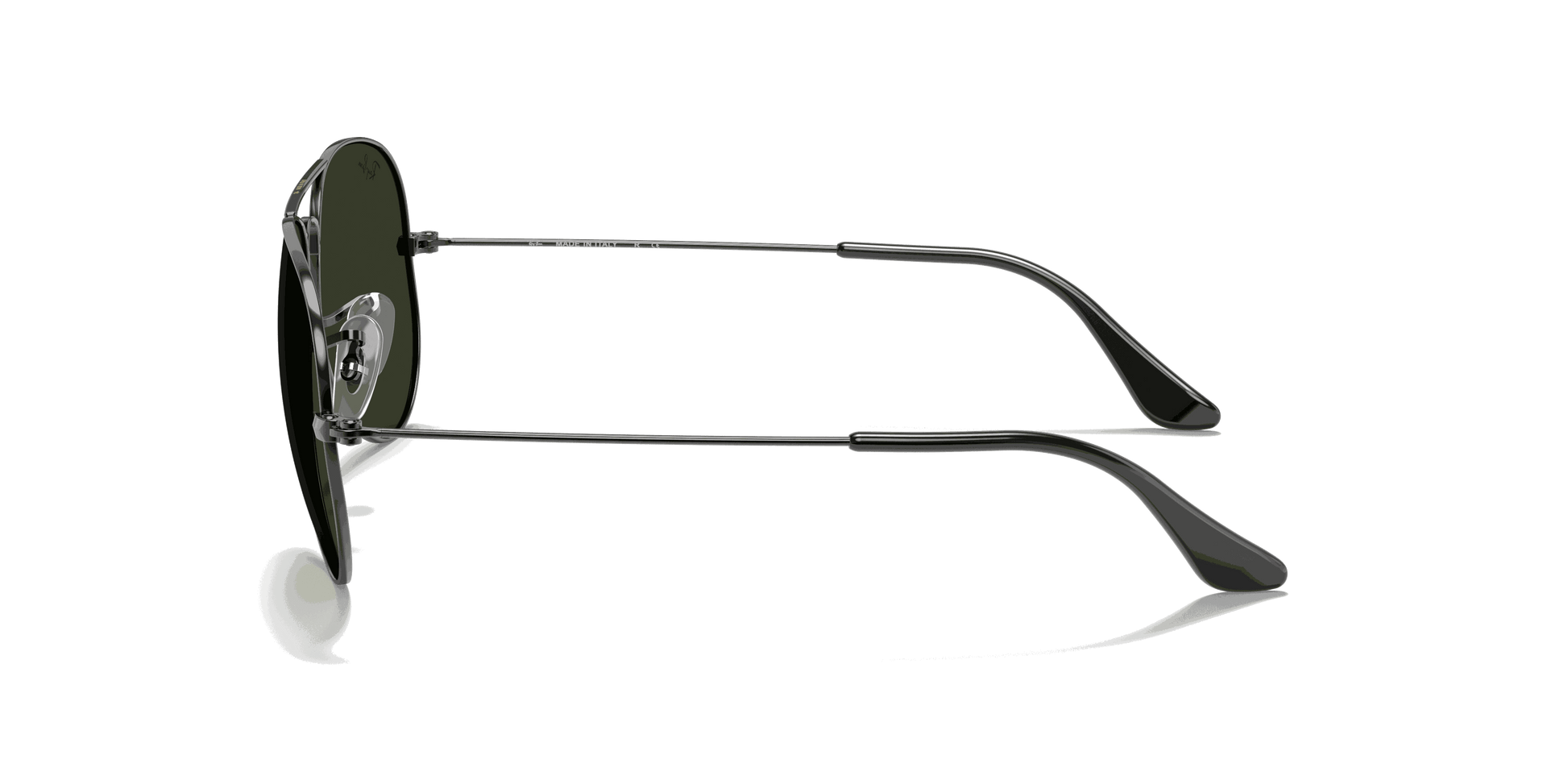 [G-15 Green Lenses, Polished Gunmetal Frame]