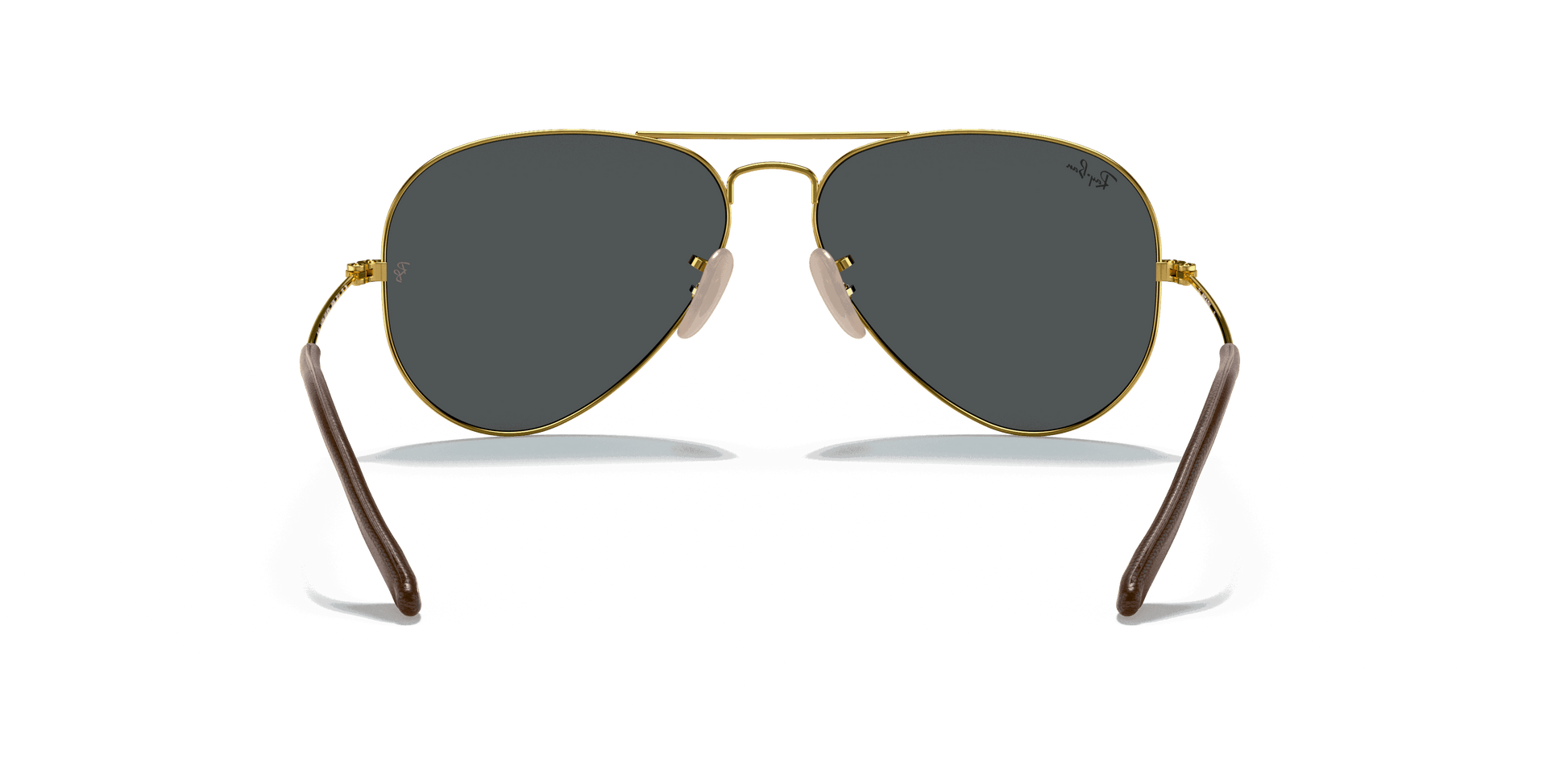 [Blue/Grey Classic Lenses, Polished Arista Gold Frame]