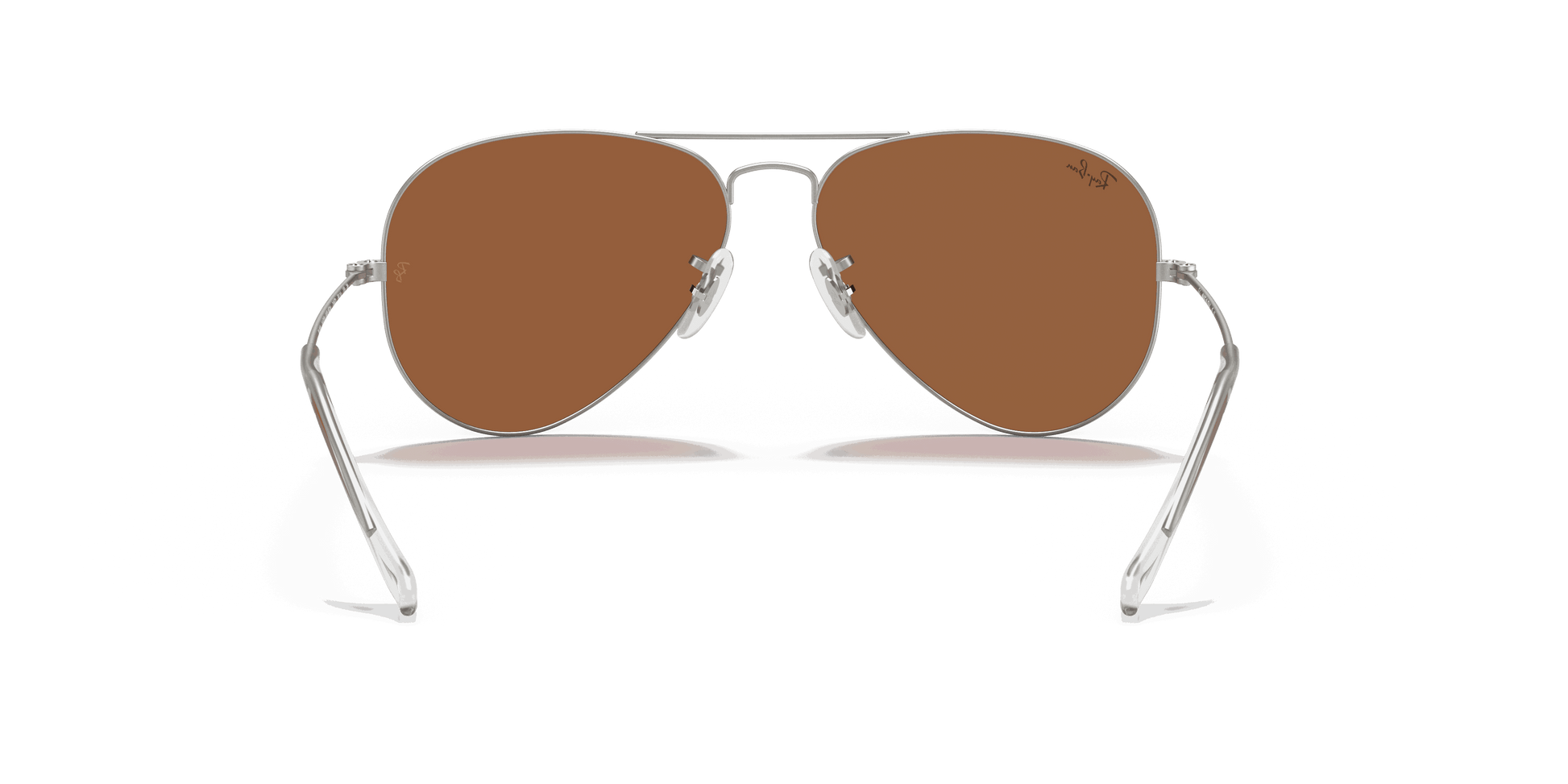[Copper Flash Lenses, Matte Silver Frame]