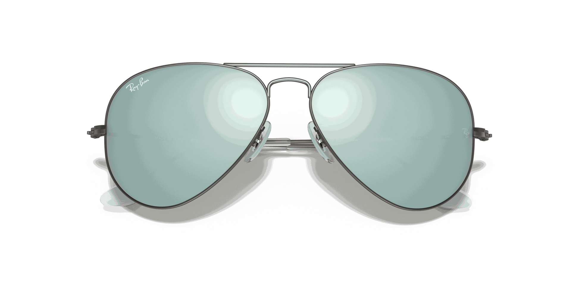 [Silver Flash Lenses, Matte Gunmetal Frame]