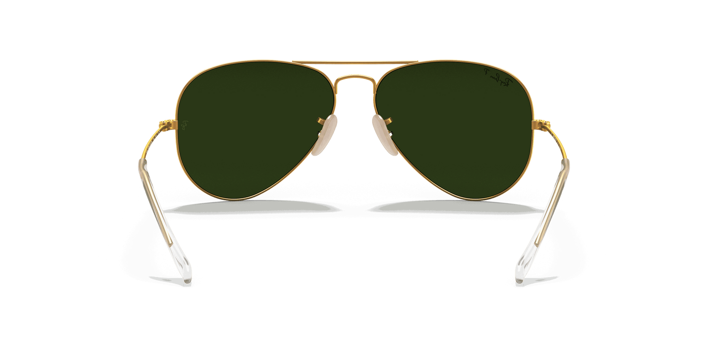 [Blue Lenses, Matte Gold Frame]
