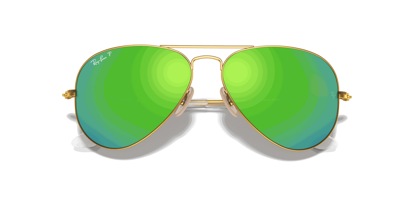[Green Flash Lenses, Matte Gold Frame]