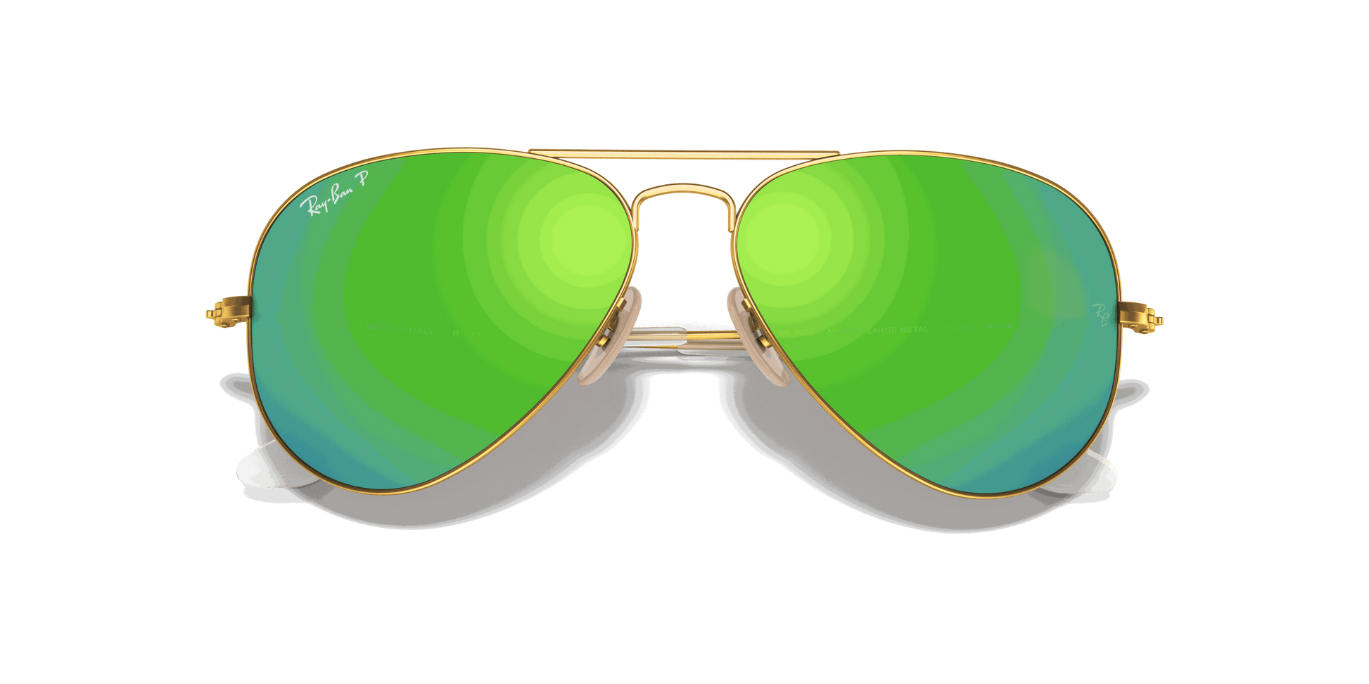 [Green Flash Lenses, Matte Gold Frame]