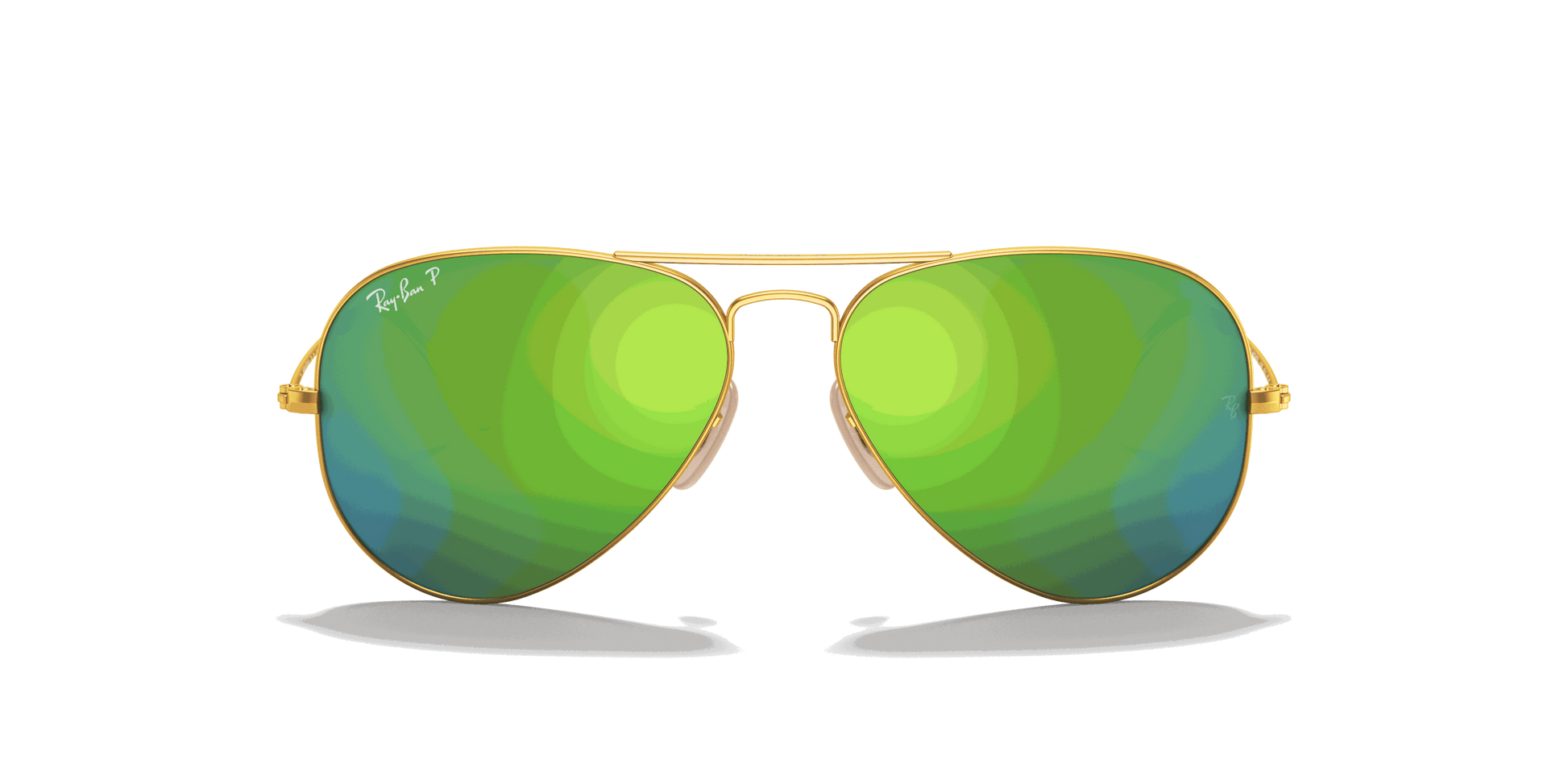 [Green Flash Lenses, Matte Gold Frame]