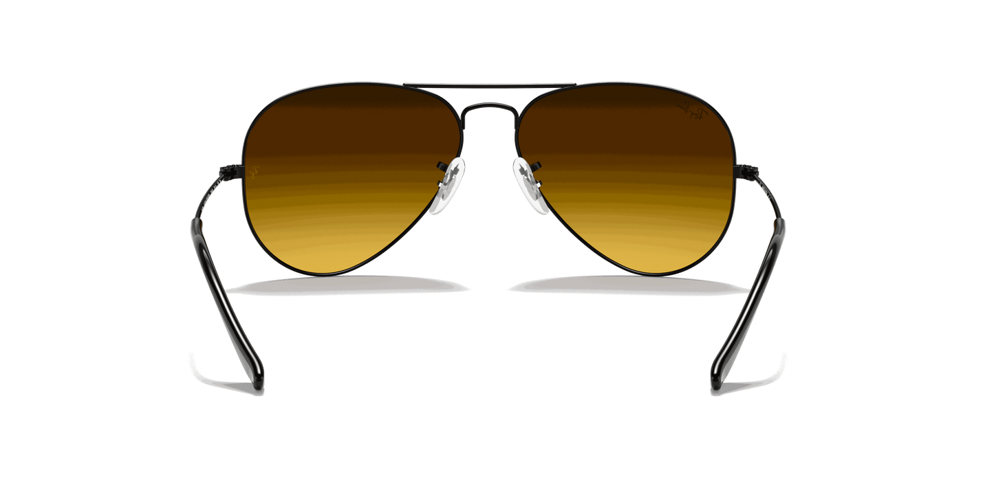 [Blue Flash Lenses, Polished Black Frame]