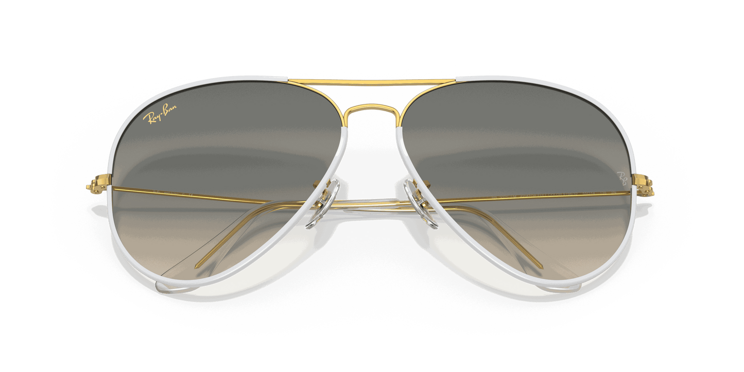 [Light Grey Gradient Lenses, Polished Grey Frame]