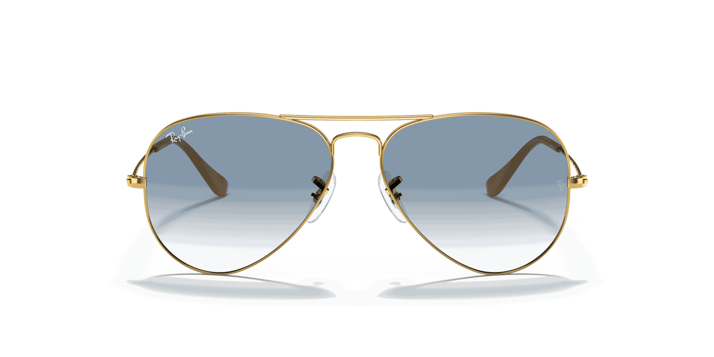 [Light Blue Lenses, Polished Arista Gold Frame]