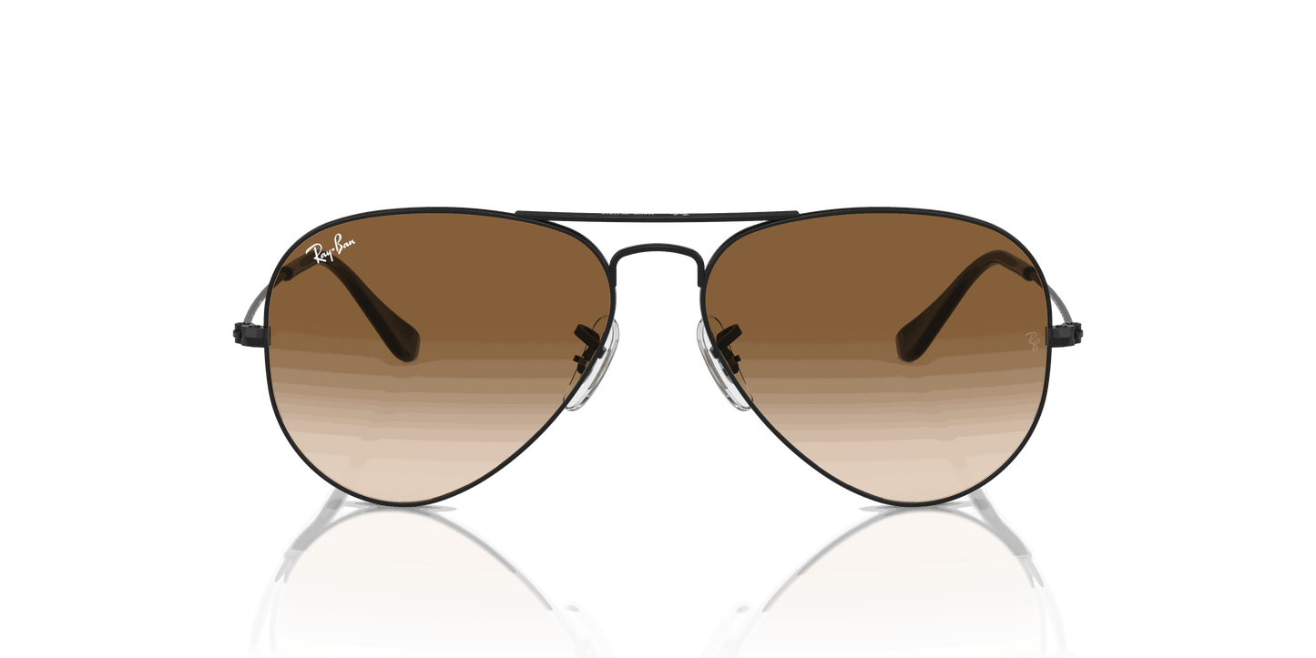 [Brown Lenses, Polished Black Frame]