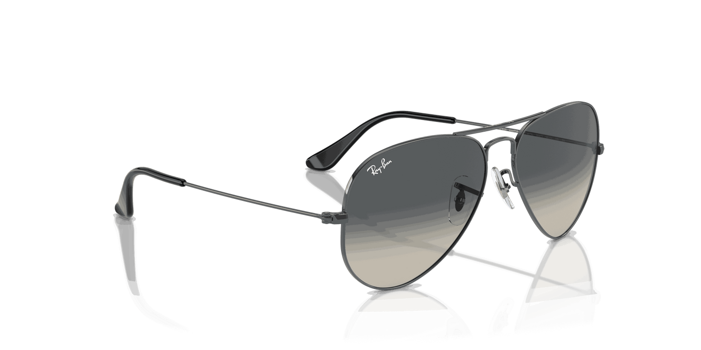 [Grey Lenses, Polished Gunmetal Frame]