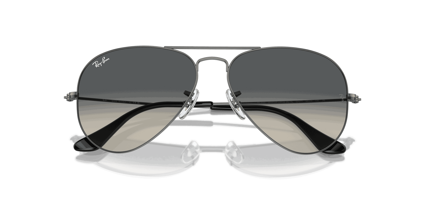 [Grey Lenses, Polished Gunmetal Frame]