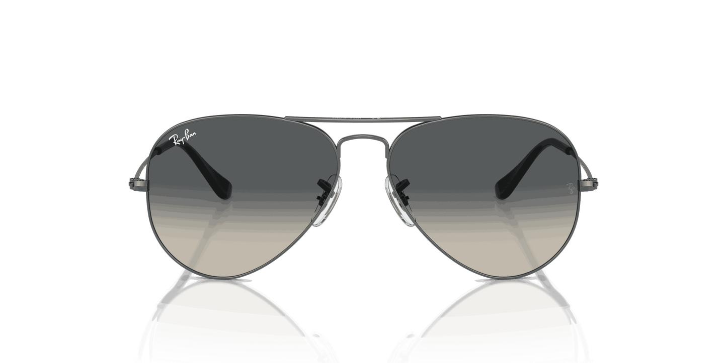 [Grey Lenses, Polished Gunmetal Frame]