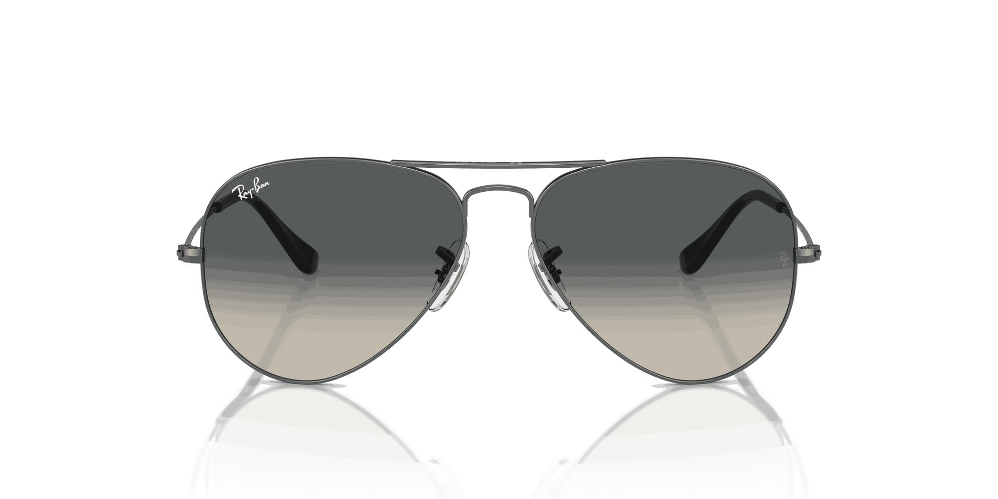 [Grey Lenses, Polished Gunmetal Frame]