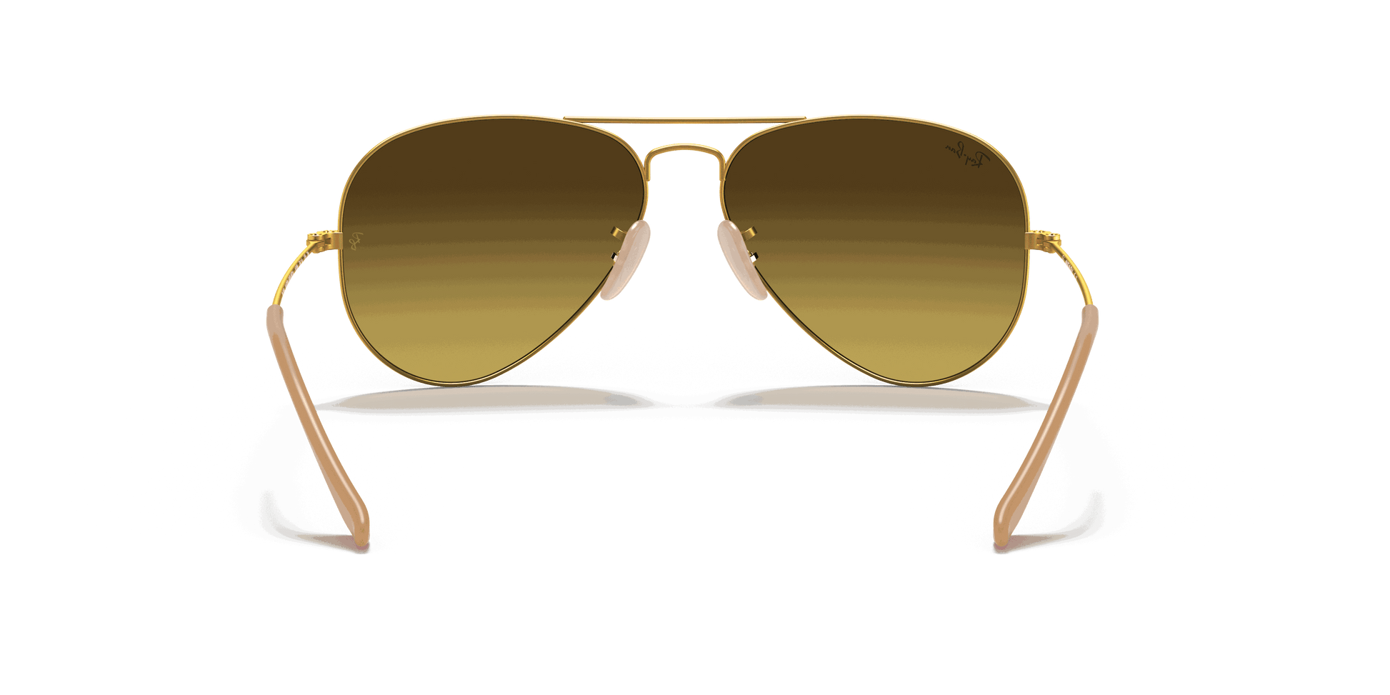 [Brown Gradient Lenses, Matte Gold Frame]