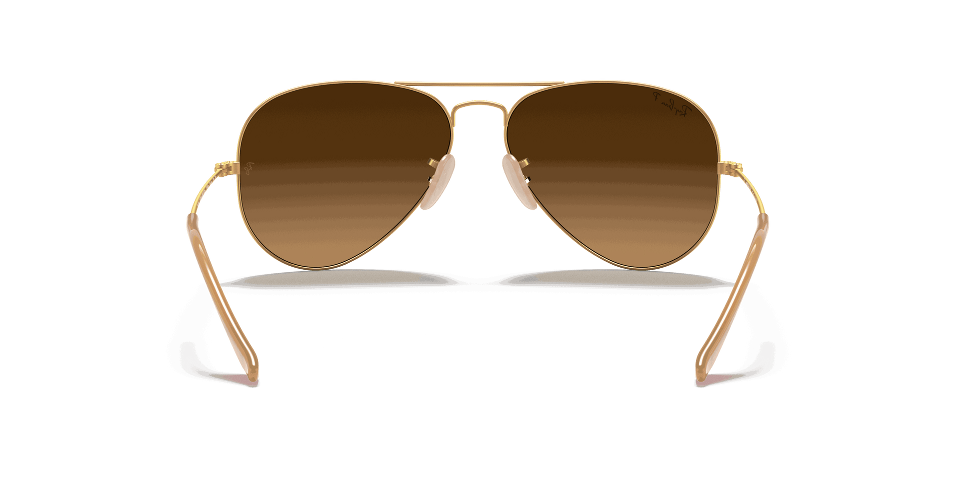[Brown Lenses, Matte Gold Frame]