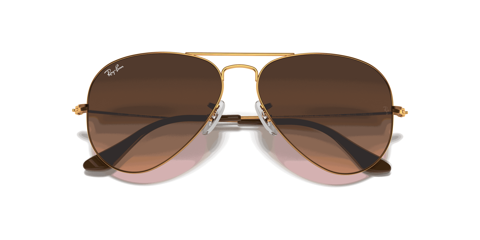 [Pink/Brown Lenses, Polished Light Brown Frame]