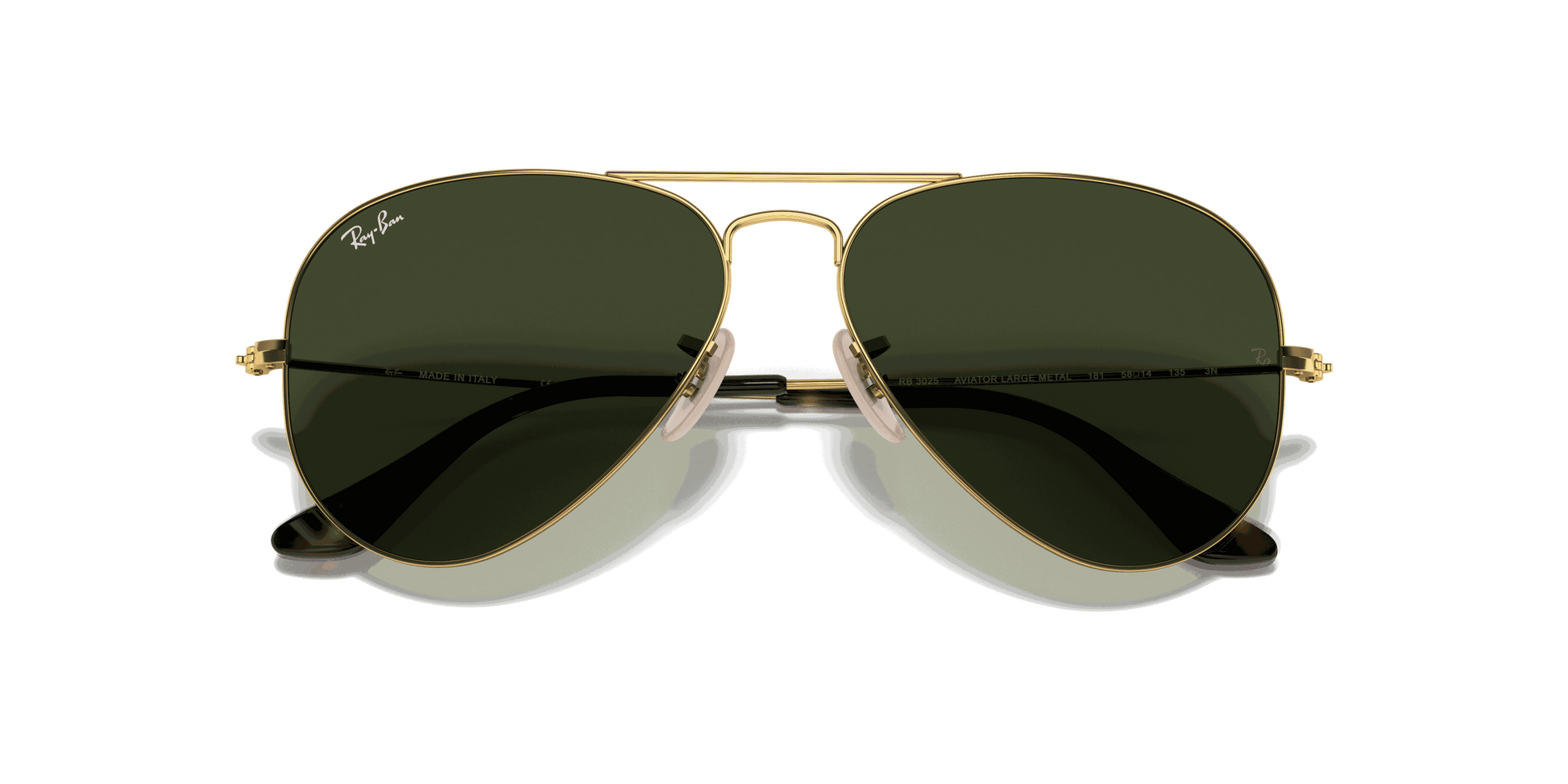 [G-15 Green Lenses, Polished Arista Gold Frame]