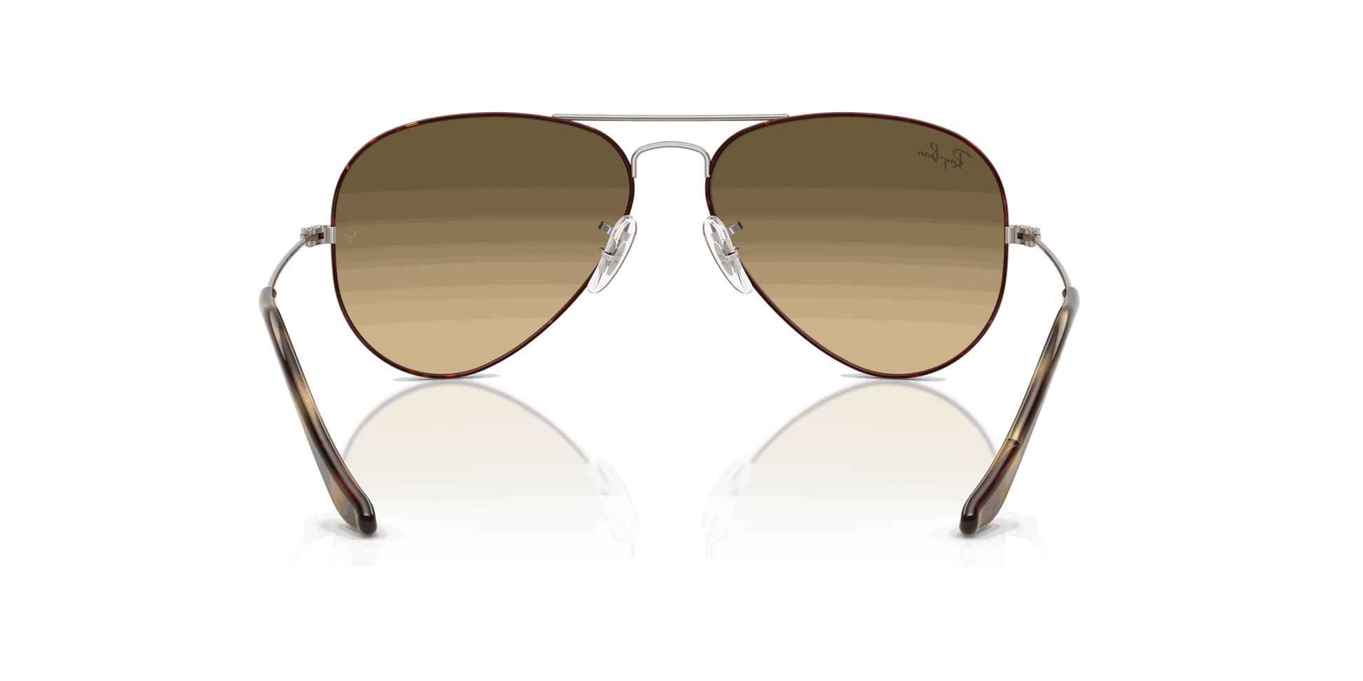 [Brown Vintage Gradient Black Lenses, Polished Havana On Gunmetal Frame]